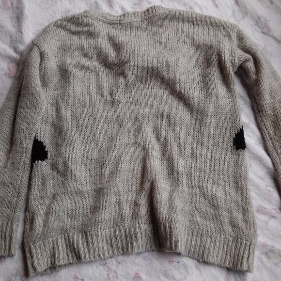 Penguin grey knitted sweatshirt - Picture 4 of 4